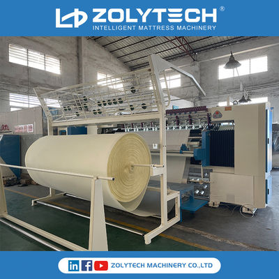 ZOLYTECH เครื่องควิลท์ที่นอน เครื่องควิลท์หลายเข็ม เครื่องควิลท์ผ้านวม