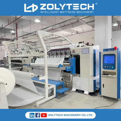 เครื่องจักรควิลท์ที่นอนคอมพิวเตอร์สูงสุด 80 มม. ISO Precious Full Servo Machine