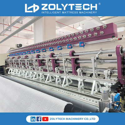 เครื่องเย็บที่นอนควิลท์แบบโซ่ต่อเนื่อง 1500 รอบต่อนาที
