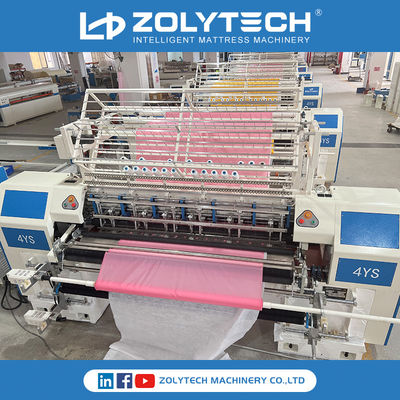 เครื่อง Quilting ตะเข็บล็อคหลายเข็มในอุตสาหกรรมการผลิตเสื้อผ้าสำเร็จรูป