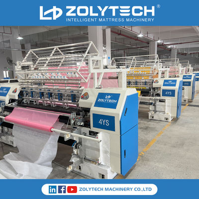 เครื่องควิลท์ความแม่นยำของจีนสำหรับการทำผ้านวมโดย Zolytech