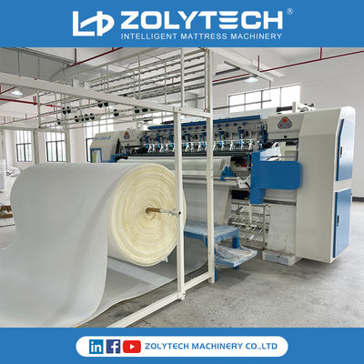 เครื่องควิลท์จีน Quilt Cover Machine Quilitng อย่างต่อเนื่อง