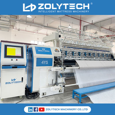 ซื้อเครื่องควิลท์คอมพิวเตอร์ระบบล็อคตะเข็บคุณภาพสูง การควิลท์แบบต่อเนื่อง