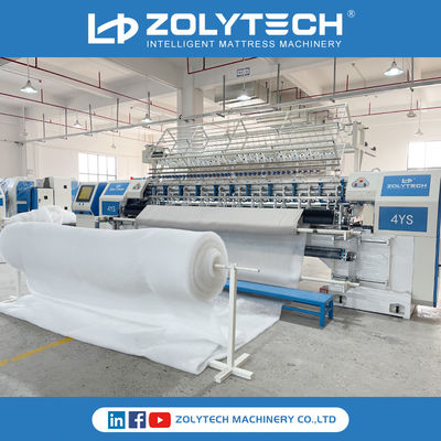 หน้าแรก ควิลท์ เครื่องควิลท์ ZOLYTECH เครื่องควิลท์หลายเข็มอัตโนมัติ