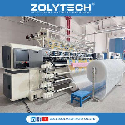 ZOLYTECH เครื่องกางเขน Multi Needle Shuttle เครื่องกางเขนสําหรับกางเขน