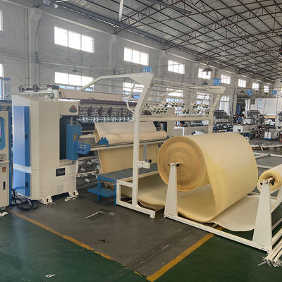 WV15 1500rpm เครื่อง Quilting หลายเข็ม ตะเข็บโซ่สำหรับ Quilts ZOLYTECH ที่นอนเครื่องจักร