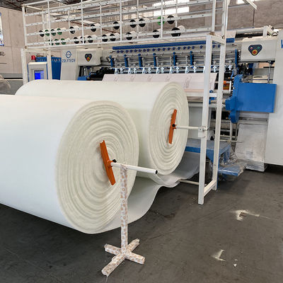 เครื่องควิลท์แบบหลายเข็มสำหรับที่นอน ระยะเข็ม 25.4 มม. WV12 ความเร็วสูง