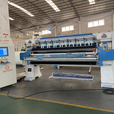 WV8 เครื่องเย็บผ้าแบบหลายเข็มด้วยคอมพิวเตอร์ความเร็วสูงสำหรับที่นอนระยะทางเข็ม 25.4 มม