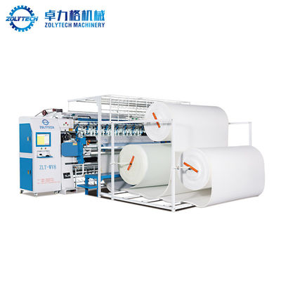 ZOLYTECH ZLT-WV8 1000rpm Industrial Multi Needle Quilting Machine สำหรับ Comforters