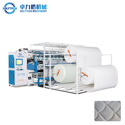 ZOLYTECH ZLT-WV8 1000rpm Industrial Multi Needle Quilting Machine สำหรับ Comforters