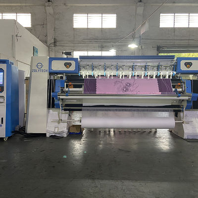 WV15 เครื่องเย็บผ้าด้วยคอมพิวเตอร์ความเร็วสูงสำหรับที่นอนระยะห่างเข็ม 25.4 มม