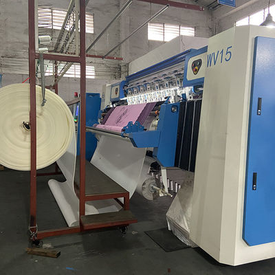 WV15 1500rpm Industrial Quilting Machine Chain Stitch สำหรับ Quilts ZOLYTECH Mattress Machinery