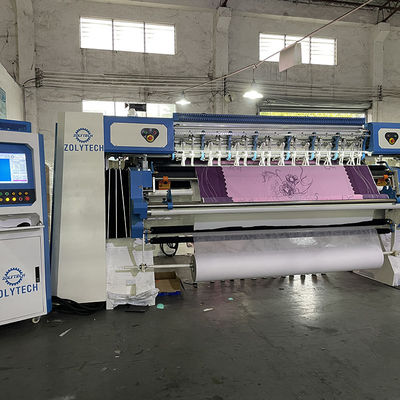 ZOLYTECH WV15 เครื่องควิลท์คอมพิวเตอร์อุปกรณ์การผลิตที่นอน