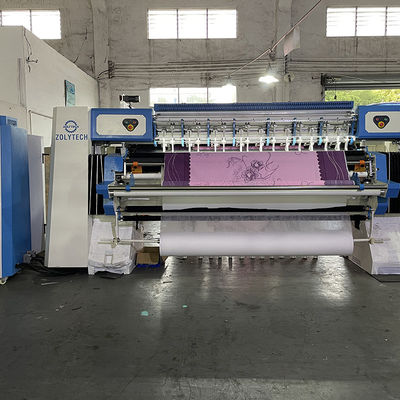 WV15 1500rpm Chain Stitch Quilting Machine สำหรับผ้านวมที่นอน