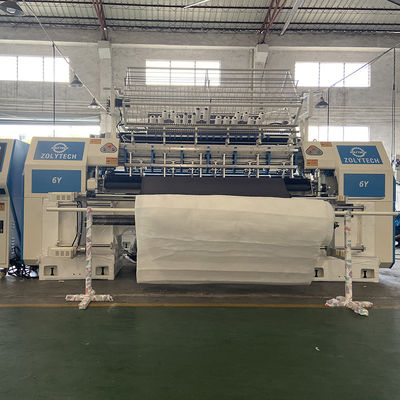 ระบบ Quilting แบบคอมพิวติ้งเครื่อง Quilting หลายเข็มอัตโนมัติ 500-1100rpm Shuttle Machine 4.0KW