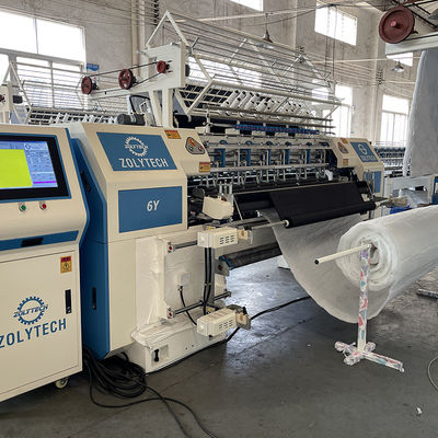 500-1100rpm เครื่องควิลท์ที่นอน Lock Stitch Mattress Machinery