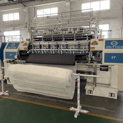 เครื่อง Quilting ที่นอนอัตโนมัติระบบคอมพิวเตอร์ 60-130m / H 4.5KW X - แกนเคลื่อนที่ 304.8mm