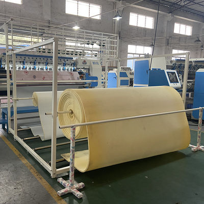 3 เข็มคอมพิวเตอร์ควิลท์เครื่องปักโซ่สำหรับผ้าห่ม 1000 รอบต่อนาที