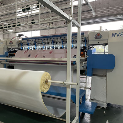 WV8 ความเร็วสูง คอมพิวเตอร์โซ่เย็บหมอน Quilting เครื่อง 25.4mm ระยะเข็มสําหรับหมอน