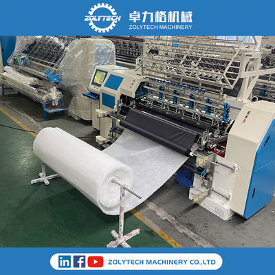 Lock Stitch ZLT-YS-64 Machine For Quilting Multi-needle Quilting Machine ค่าเครื่องจักร Quilting จีน โรงงาน OEM