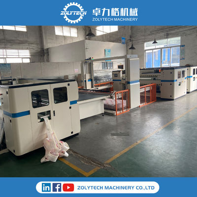 ฟูกที่นอนระบบ Hemming System ZOLYTECH ZLT-HM Automatic Panel Hemming Machine