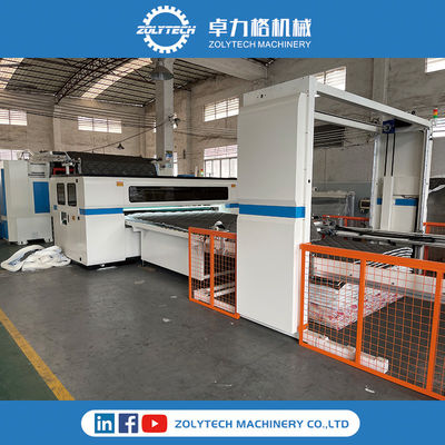 ระบบ Hemming แบบใช้คอมพิวเตอร์เครื่อง Hemming ที่นอนอัตโนมัติความหนา 80 มม. Non - Shuttle ทำงาน 10KW